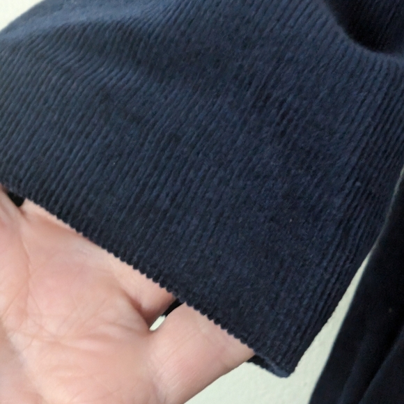 Vintage Susan Bristol Corduroy Dress, Navy Blue - Picture 4 of 9